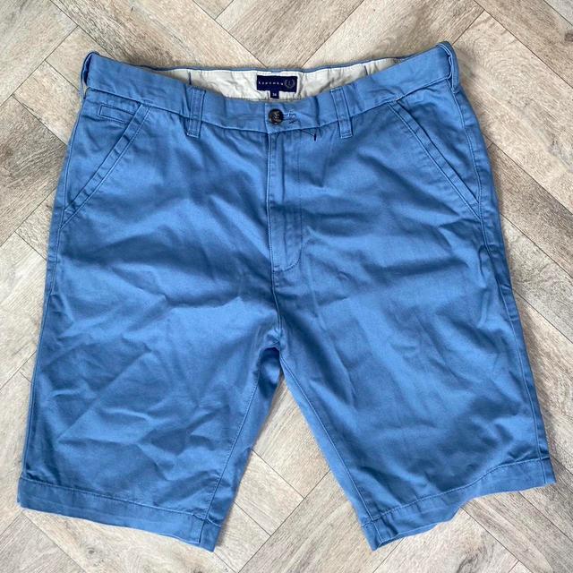 Deadstock Men's Shorts - Blue/Navy - 34" on Productcaster.