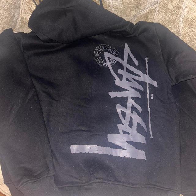 Stüssy Men's Hoodie - Black - S on Productcaster.