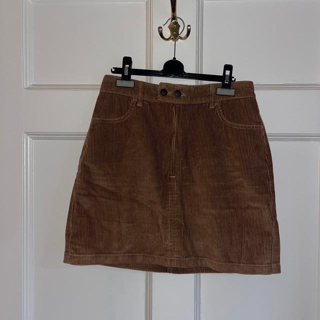 Hollister Co. Women's Skirt - Brown/Tan - S on Productcaster.