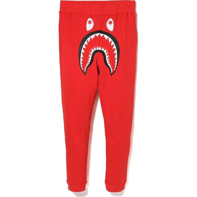 BAPE Men's Sweatpants - Red - S on Productcaster.