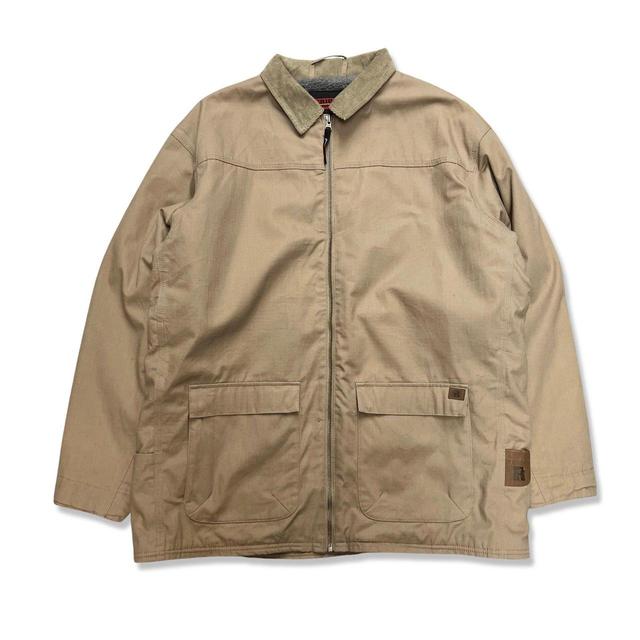 Vintage Men's Casual Jacket - Cream - XL on Productcaster.