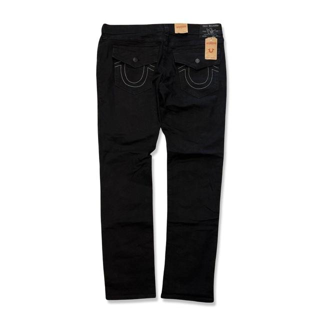 True Religion Women's Skinny Embroidered Jeans - Black - 40" on Productcaster.