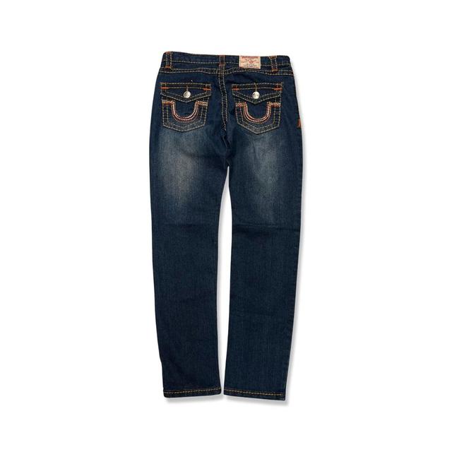 True Religion Women's Embroidered Jeans - Blue - 30" on Productcaster.