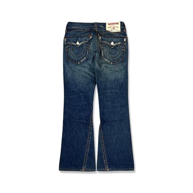 True Religion Women's Embroidered Jeans - Blue - 29" on Productcaster.