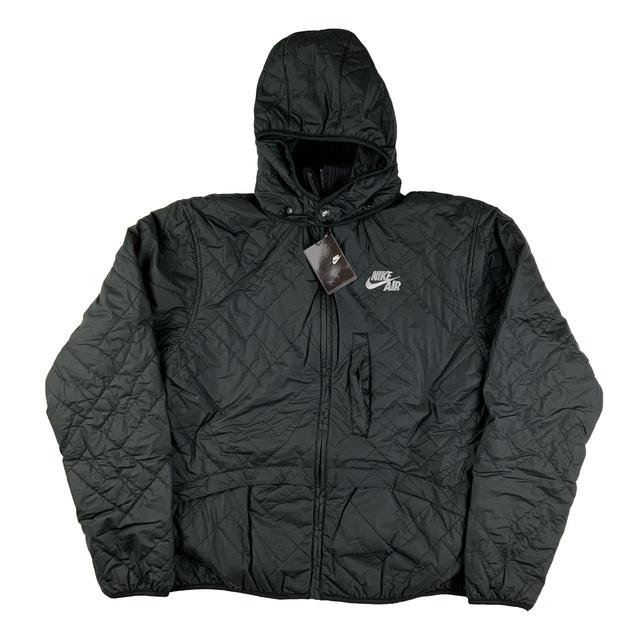 Nike Men's Windbreaker Jacket - Black - L on Productcaster.