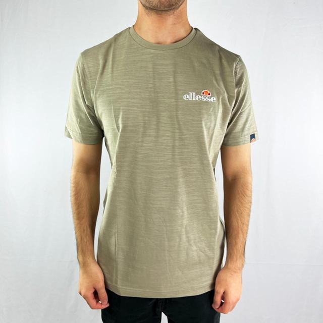 Ellesse Men's T-shirt - Khaki/Green - M on Productcaster.