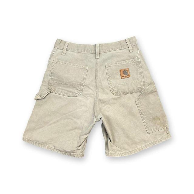 Carhartt Men's Shorts - Cream - 29" on Productcaster.