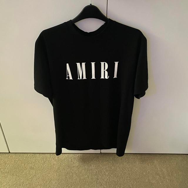 Amiri Men's T-shirt - Black - M on Productcaster.