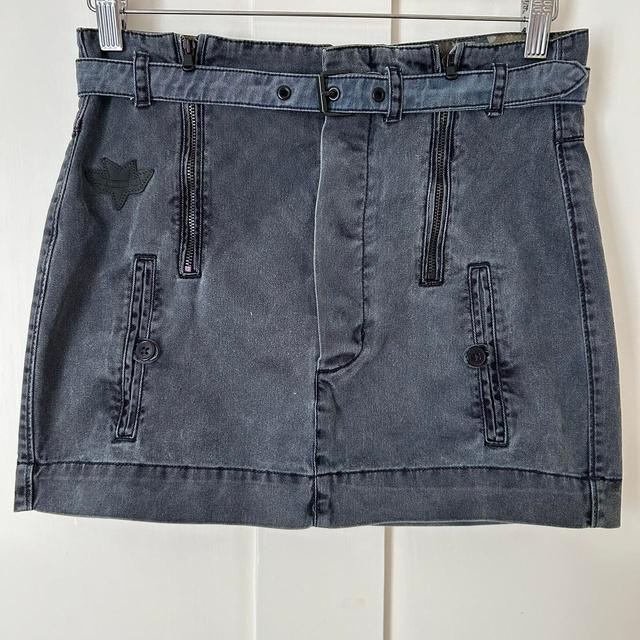 Diesel Women's Skirt - Grey/Black - 26" on Productcaster.