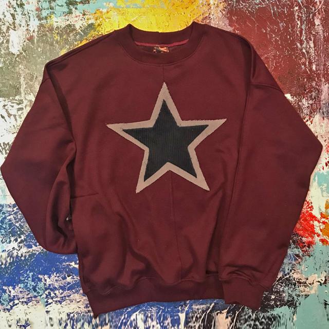 Custom Women's Sweatshirt - Burgundy - L on Productcaster.