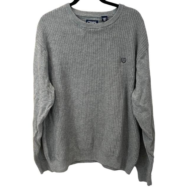 Chaps Men's Jumper - Grey - XL on Productcaster.