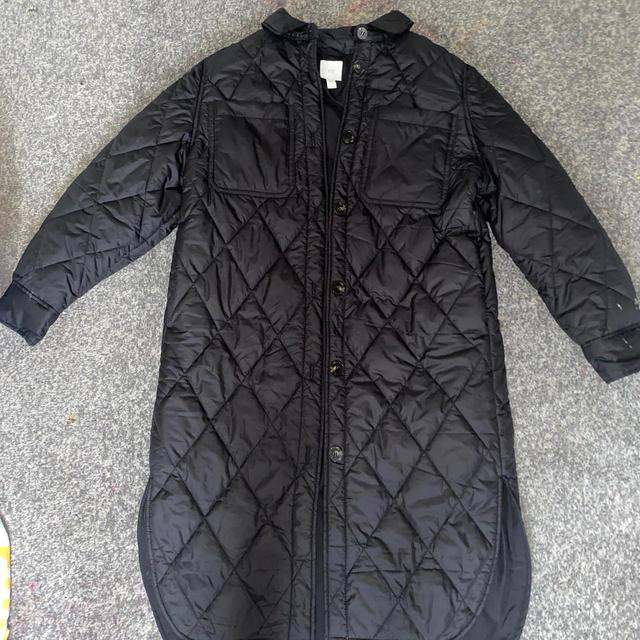 H&M Women's Parka - Black - UK 8 on Productcaster.