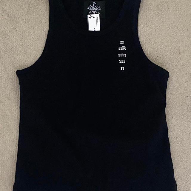 Unknown London Men's Vest - Black - S on Productcaster.