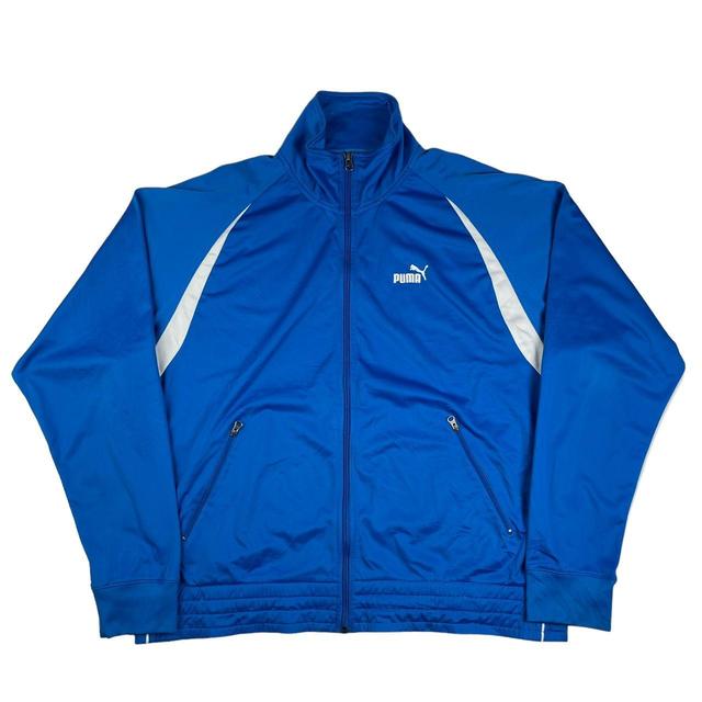 Puma Men's Jacket - Blue - XL on Productcaster.