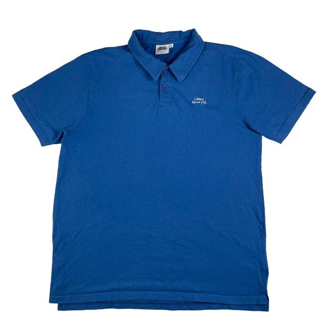 Weird Fish Men's Polo shirt - Blue - L on Productcaster.