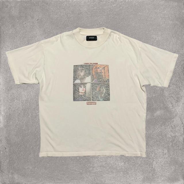 Represent Men's T-shirt - White - L on Productcaster.