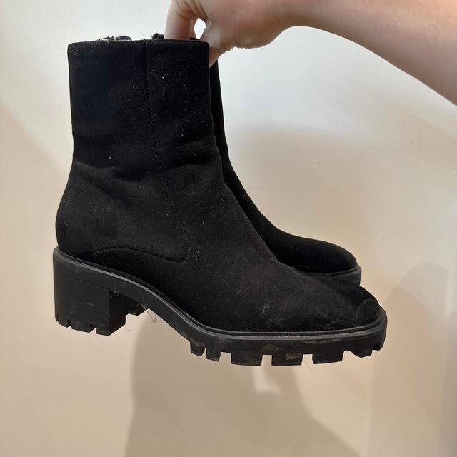 Zara Women's Boots - Black - UK 5 on Productcaster.