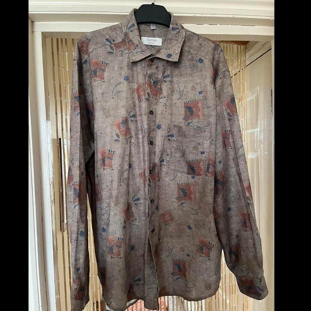 Men's Shirt - Brown/Multi - XL on Productcaster.