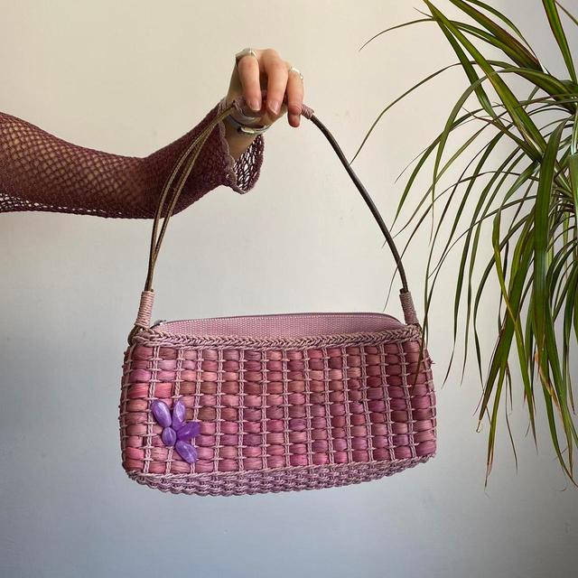 Vintage Women's Bag - Purple on Productcaster.