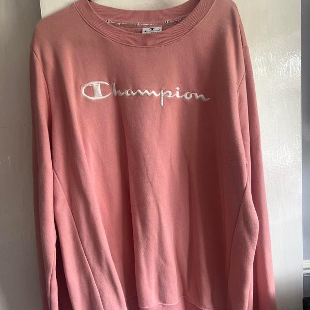 Champion Women's Sweatshirt - Pink - XL on Productcaster.