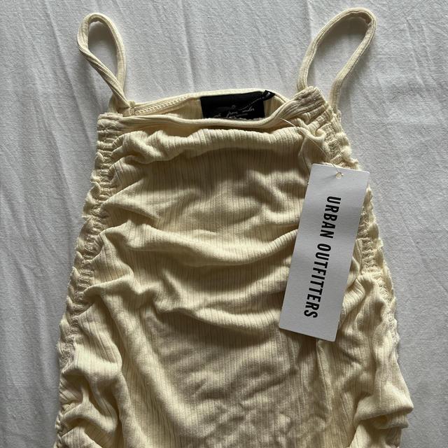 Urban Outfitters Women's Crop top - Cream - 8 on Productcaster.