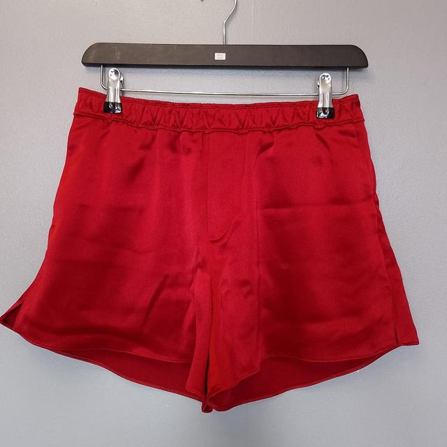 Zara Women's Shorts - Red - UK 26 on Productcaster.