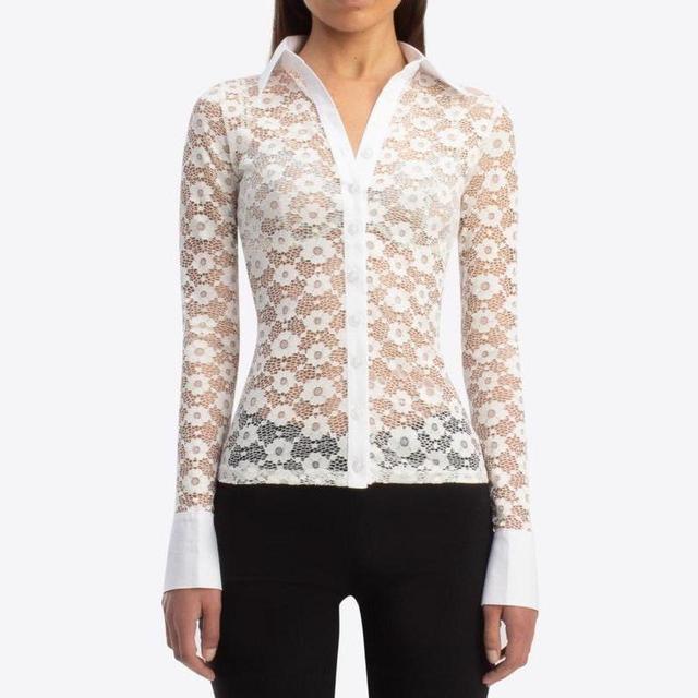 Susamusa Women's Shirt - White/Cream - S on Productcaster.