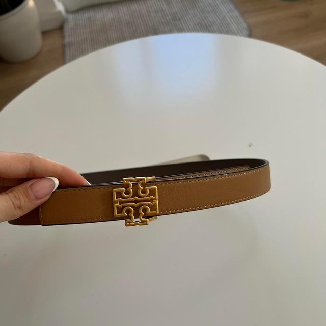 Tory Burch Women's Belt - Brown/Tan on Productcaster.