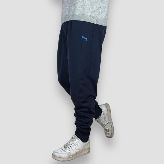 Puma Men's Sweatpants - Navy - L on Productcaster.