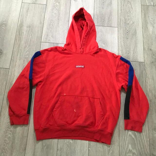 Levi's Men's Hoodie - Red - L on Productcaster.