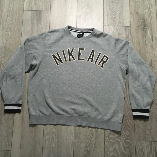 Nike Men's Sweatshirt - Grey - L on Productcaster.