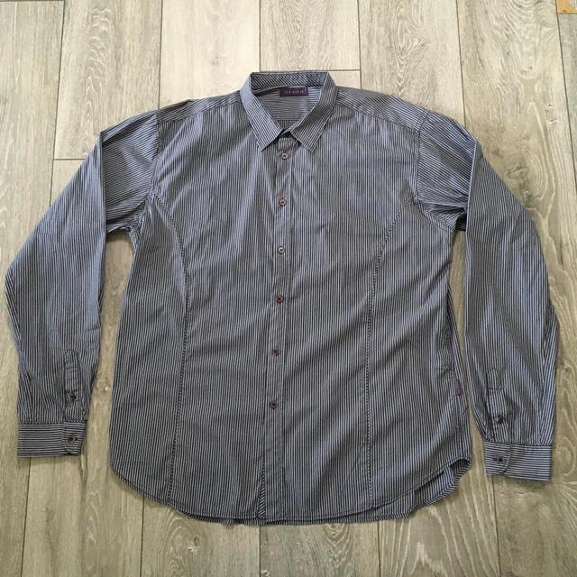 Ted Baker Men's Shirt - Grey - XXL on Productcaster.