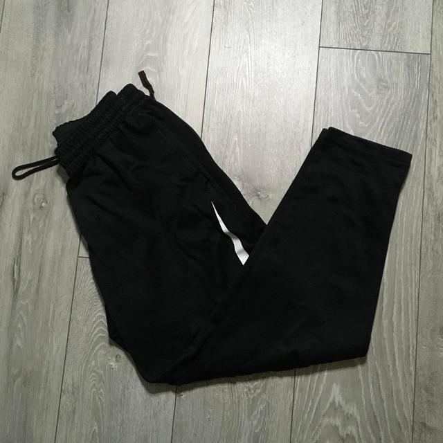 Nike Men's Sweatpants - Black/White - M on Productcaster.