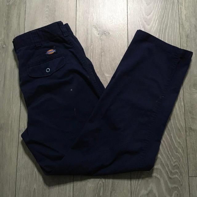 Dickies Men's Cargo Trousers - Navy - 32" on Productcaster.