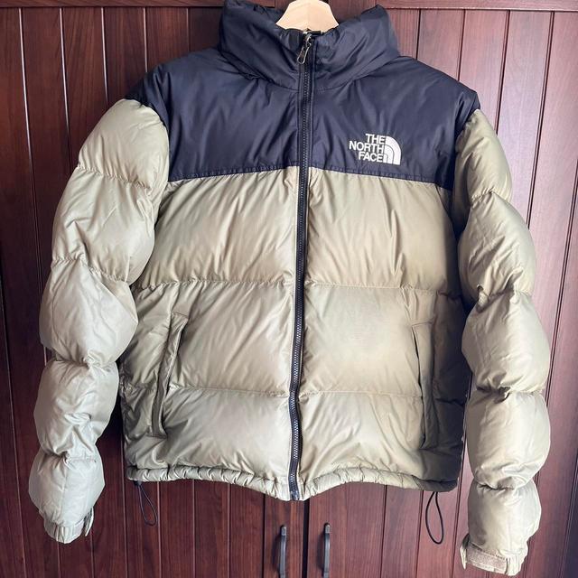 The North Face Men's Puffer Jacket - Khaki - L on Productcaster.