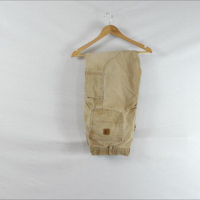 Carhartt Men's Jeans - Tan - M on Productcaster.