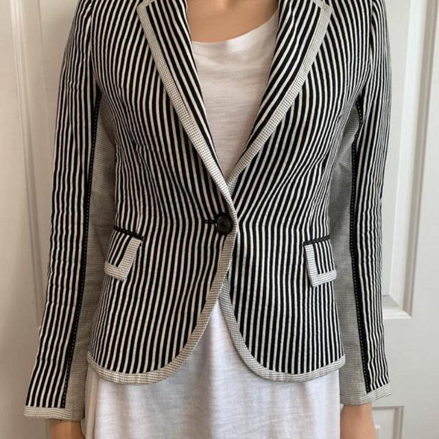 Zara Women's Blazer Jacket - Black - UK 8 on Productcaster.