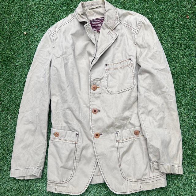 Men's Jacket - Tan - S on Productcaster.