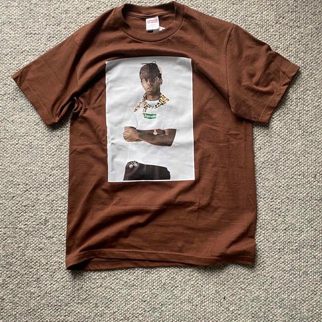 Supreme Men's T-shirt - Brown - S on Productcaster.