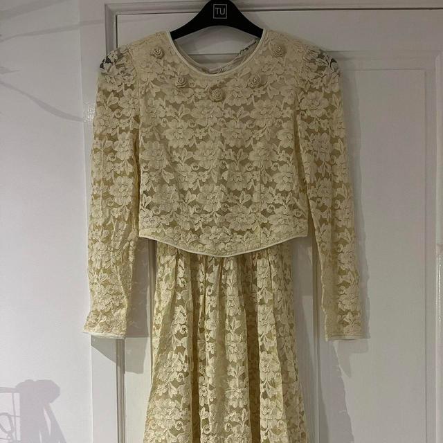 Women's Dress - Cream - 6 on Productcaster.