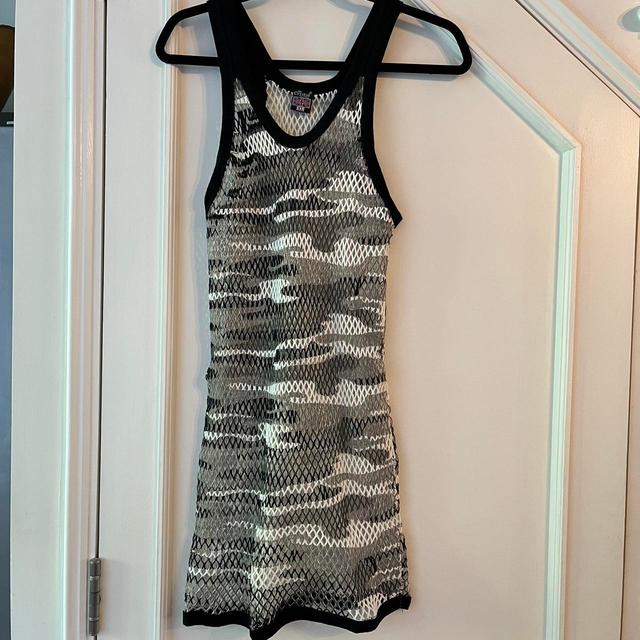 Women's Slip Dress - Black/White - 10 on Productcaster.