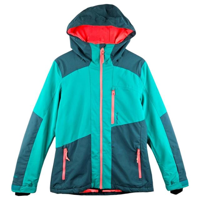 O'Neill Women's Lightweight Jacket - Green/Pink - L on Productcaster.