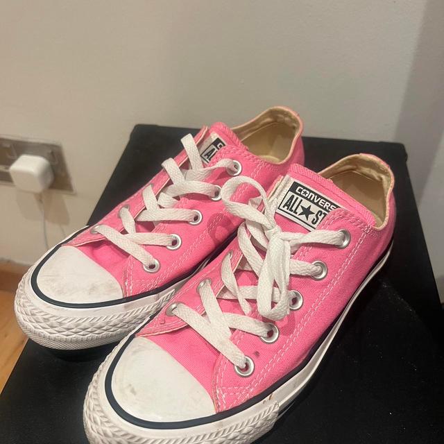 Converse Women's Trainers - Pink - UK 4 on Productcaster.