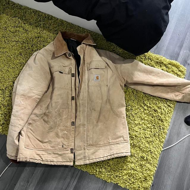 Carhartt Men's Jacket - Tan - L on Productcaster.