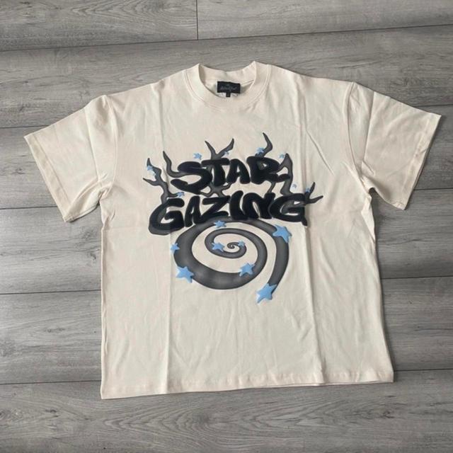 Broken Planet Men's T-shirt - Cream/Black - M on Productcaster.