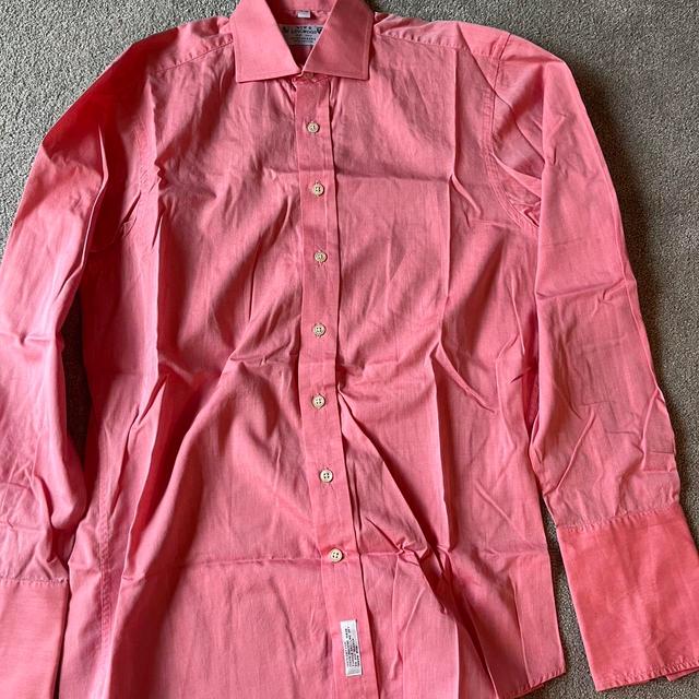 Men's Shirt - Pink - S on Productcaster.