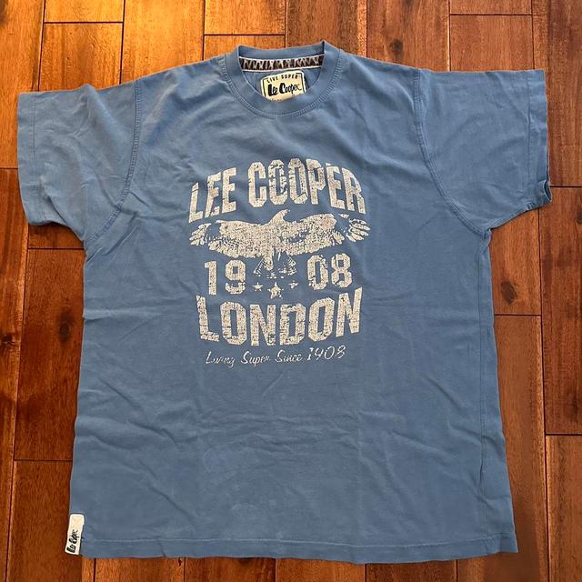 Lee Men's T-shirt - Blue - L on Productcaster.