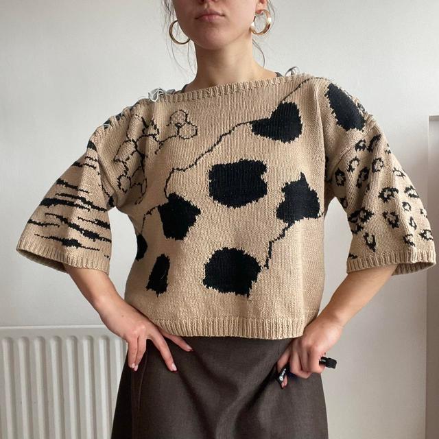 Women's Jumper - Brown - M on Productcaster.