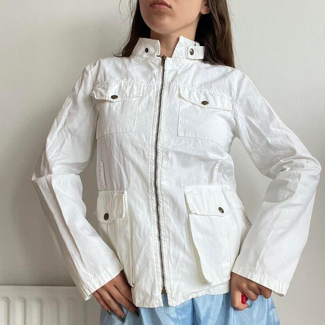 Women's Jacket - White - S on Productcaster.