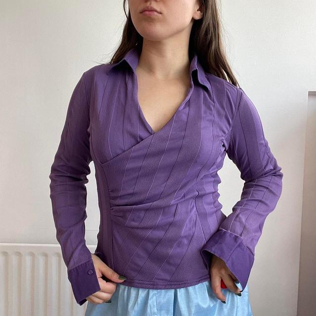 Women's Blouse - Purple - S on Productcaster.